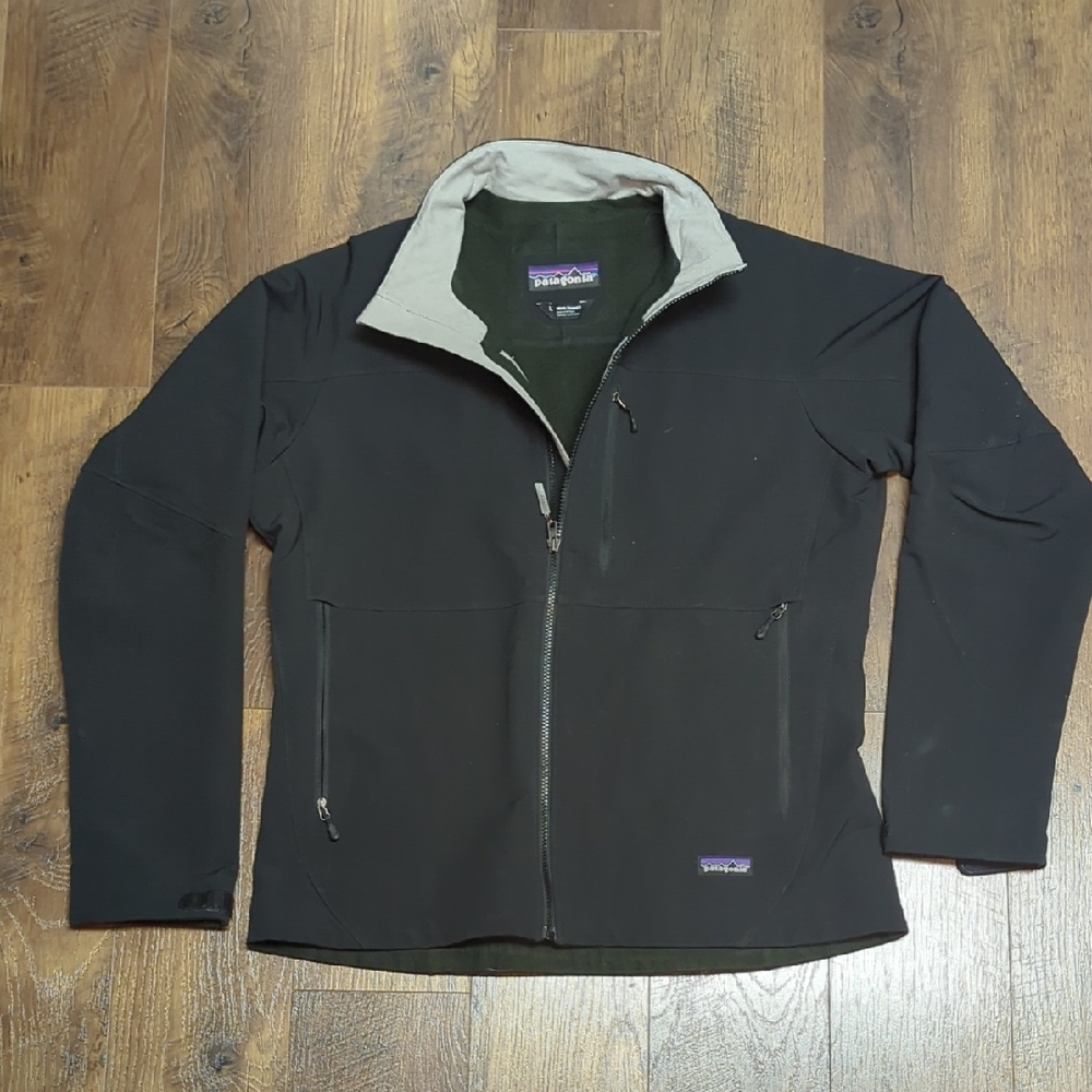 Patagonia Black and Gray Performance Jacket